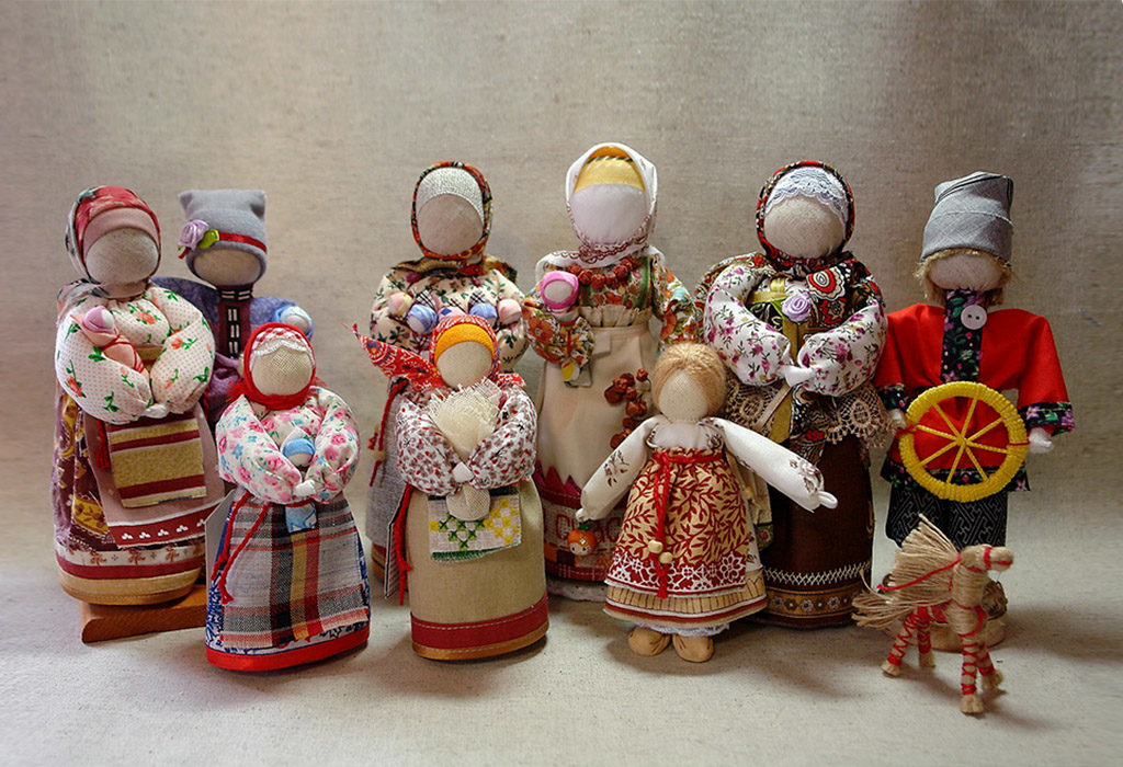 Мастер-класс «Славянские весенние игровые куклы»